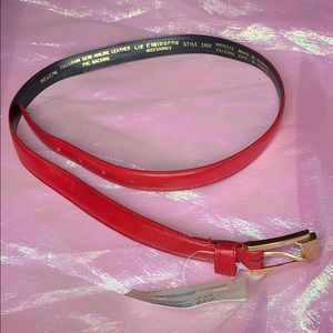 1980’s vintage ♥️  Liz Claiborne red belt